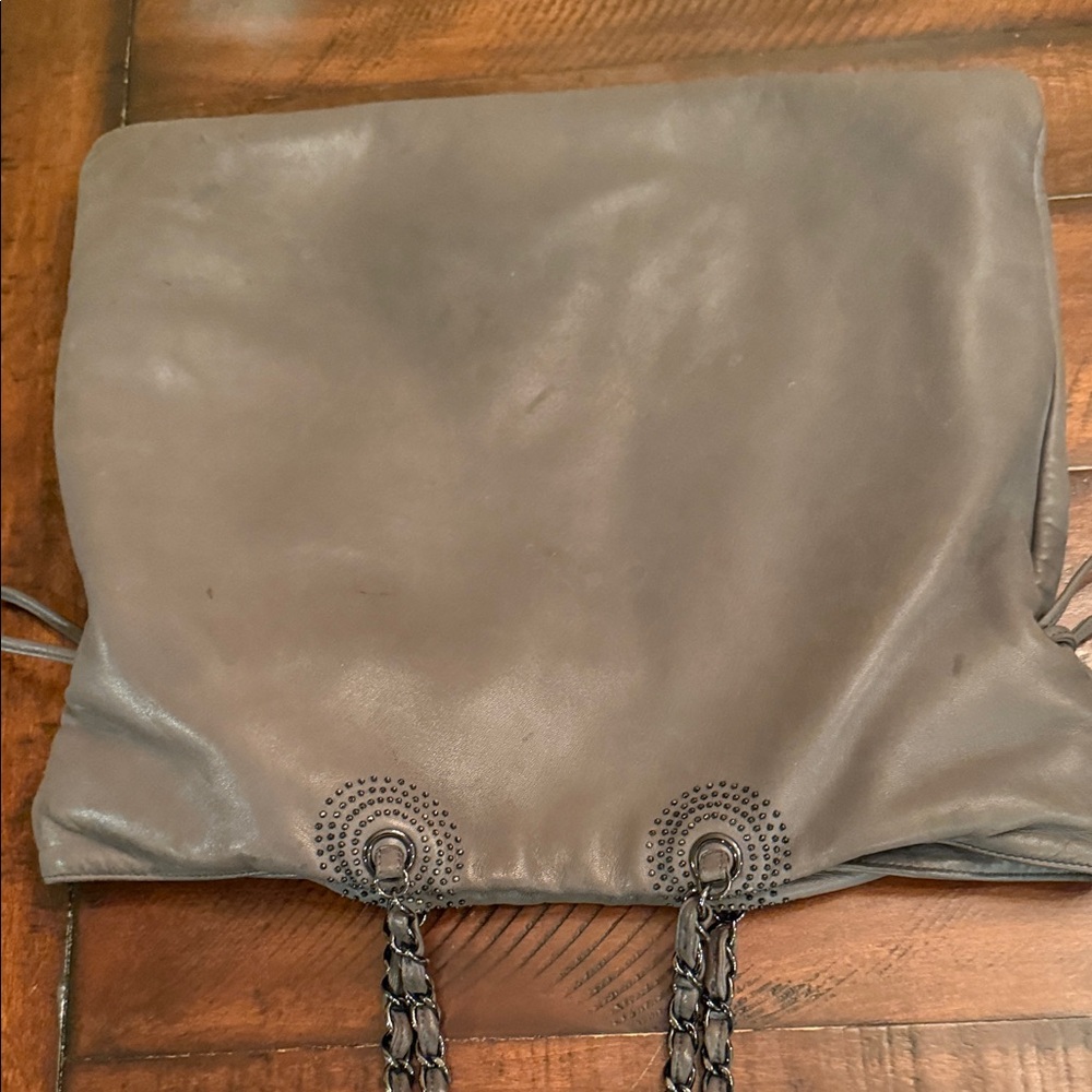 Chanel Coco Large Lambskin Dark Gray tote - Picture 4 of 13